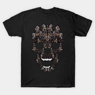 Great Dane Dog Skull Halloween Costume Dog Lovers T-Shirt